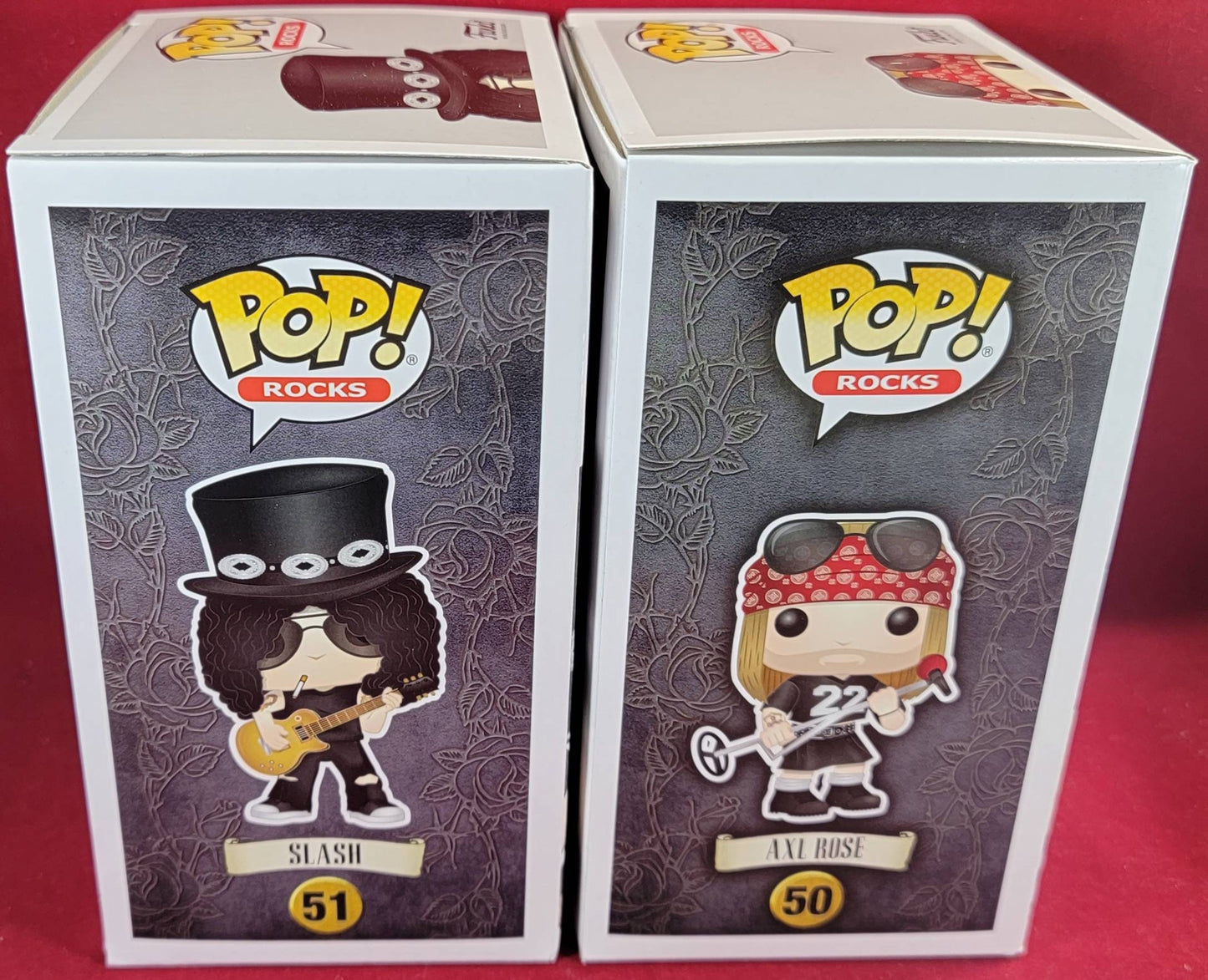 guns and roses funko set (nib)