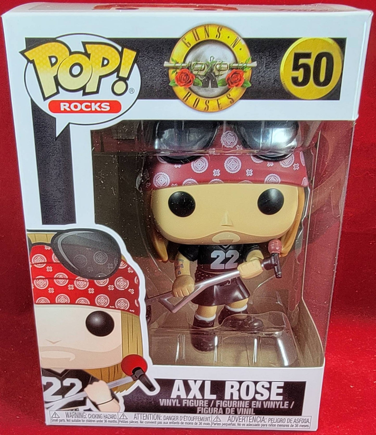 guns and roses funko set (nib)