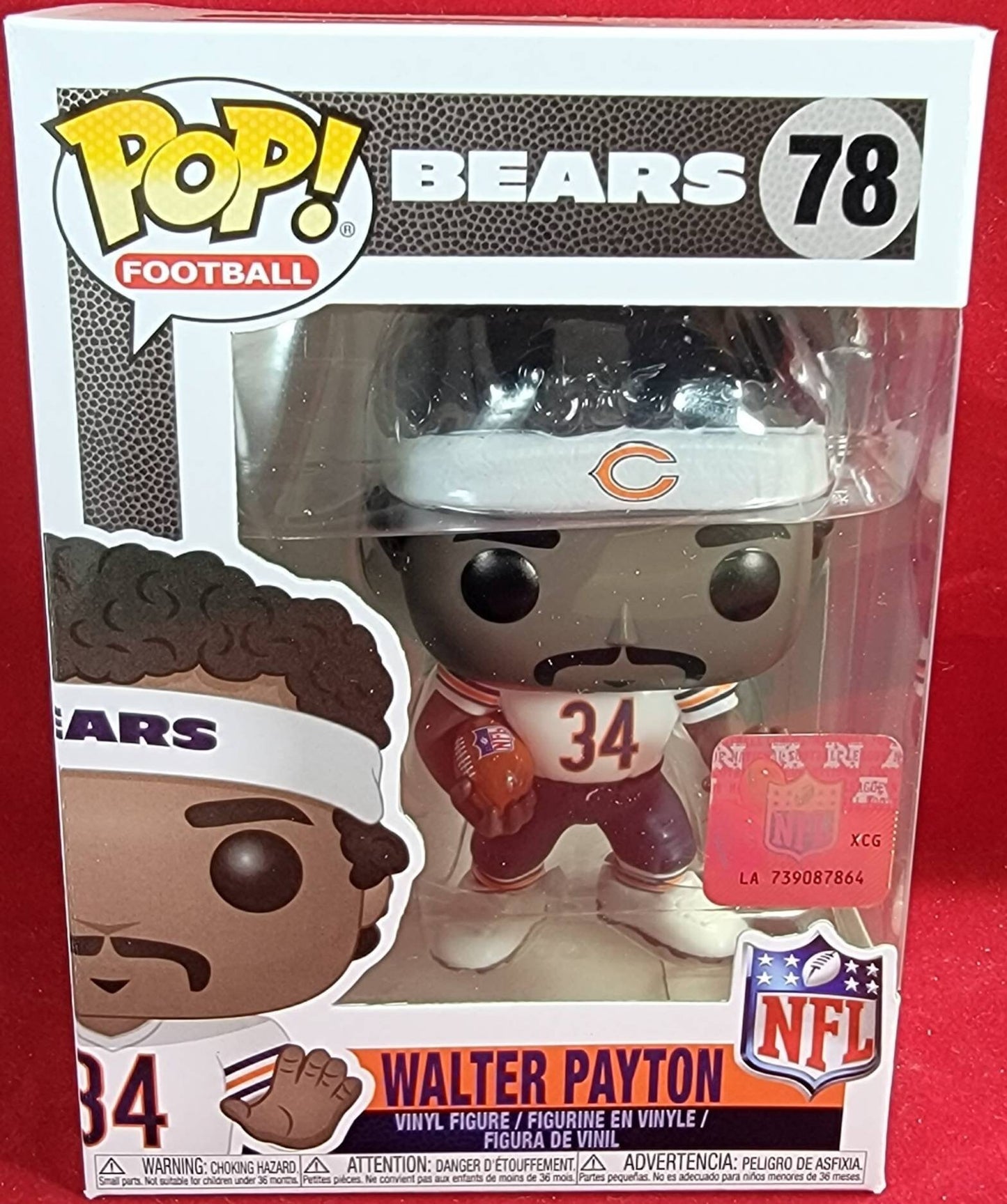 Chicago bears Walter Payton funko # 78 (nib)