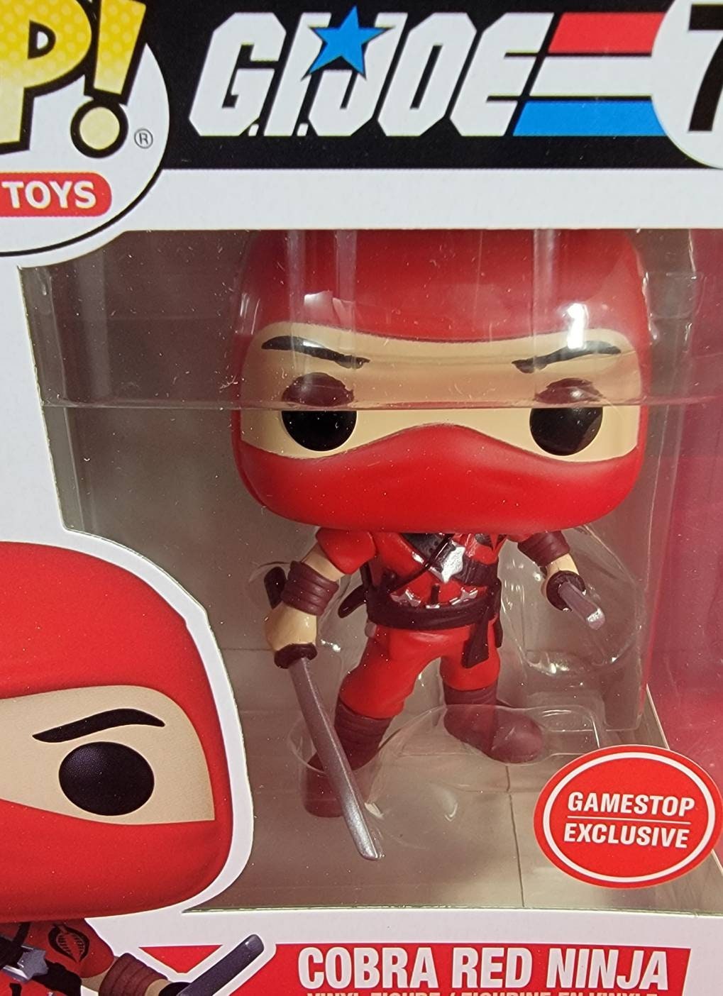 Cobra red ninja gamestop exclusive funko # 79 (nib)