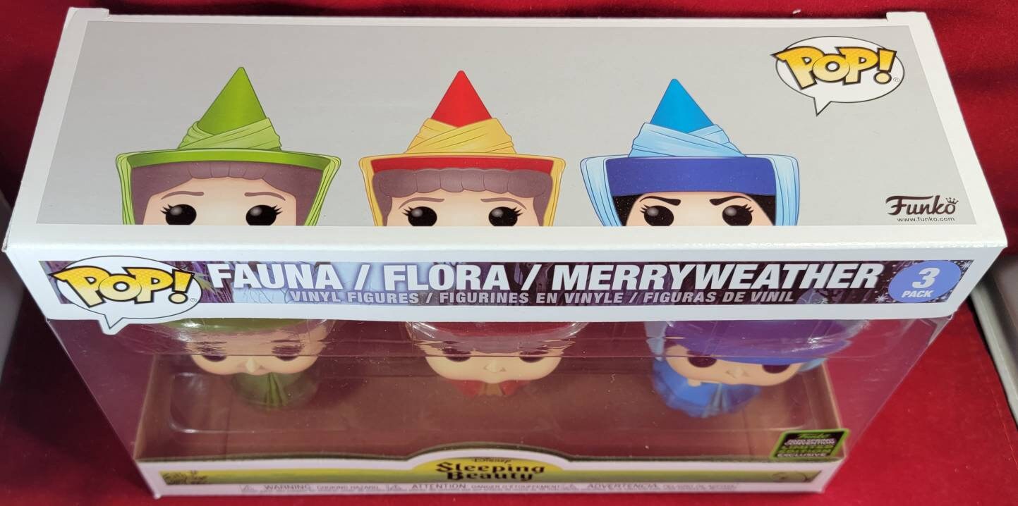 Disney Sleeping beauty 3 pack funko (nib)