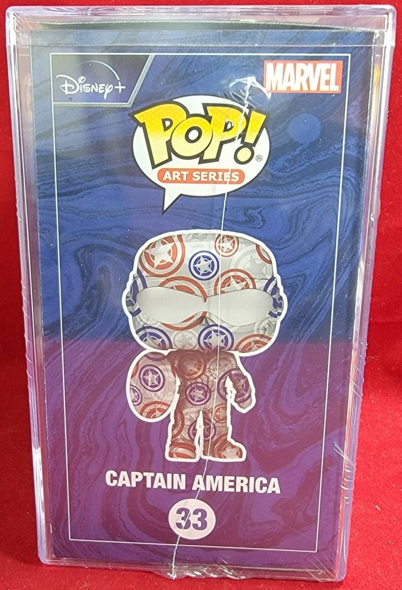 Captain America target exclusive art series Funko pop # 33 (nib)