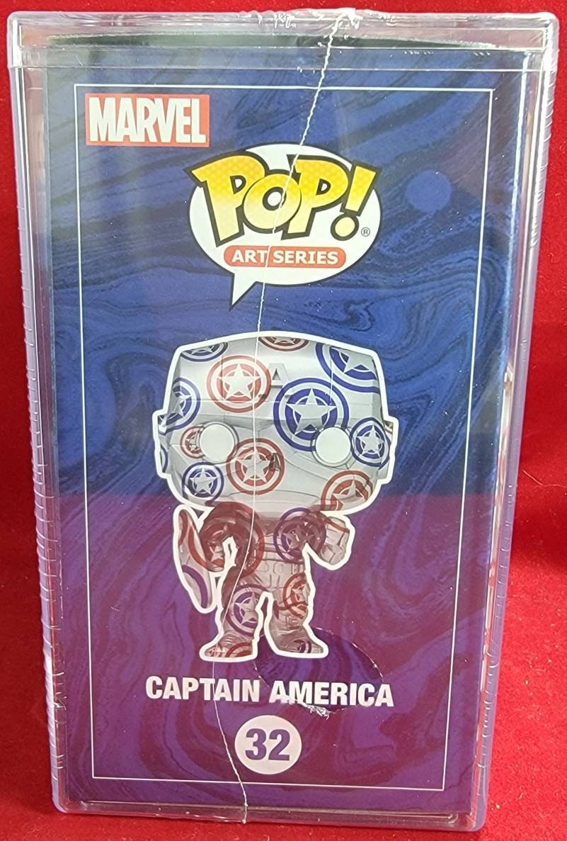 Captain America target exclusive art series Funko pop # 32 (nib)