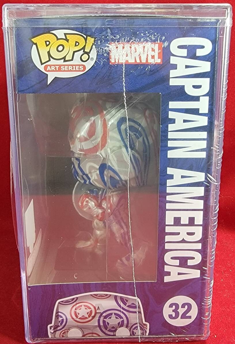 Captain America target exclusive art series Funko pop # 32 (nib)