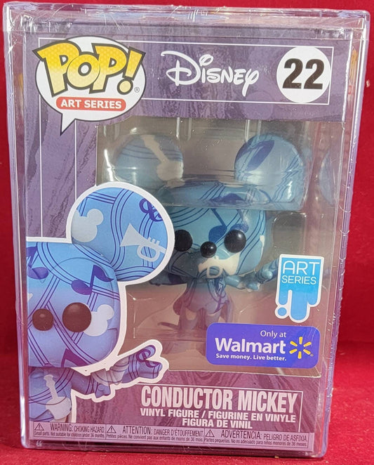 Conductor mickey series 22 art funko (nib)