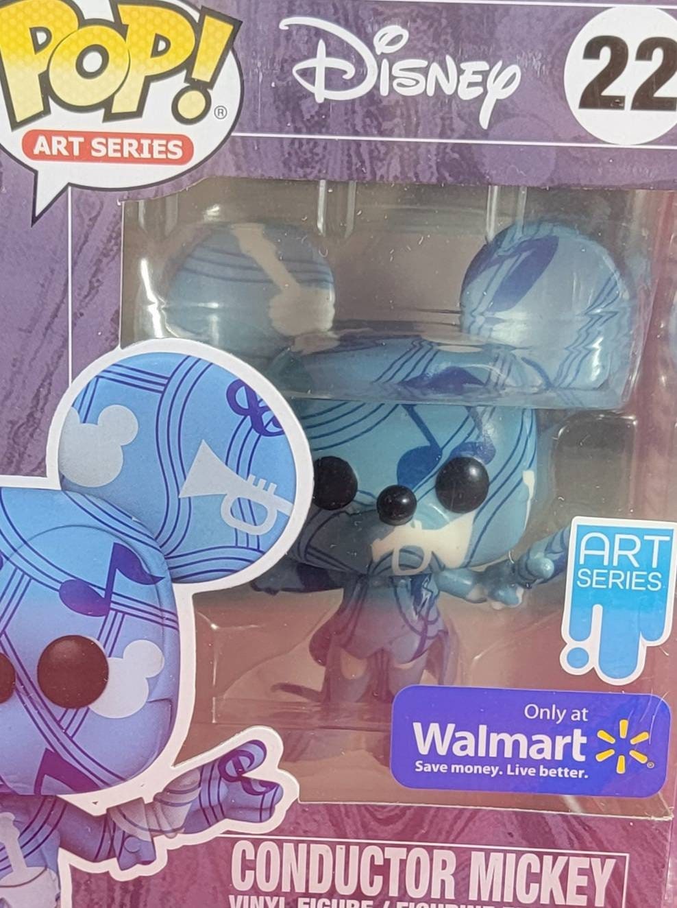 Conductor mickey series 22 art funko (nib)