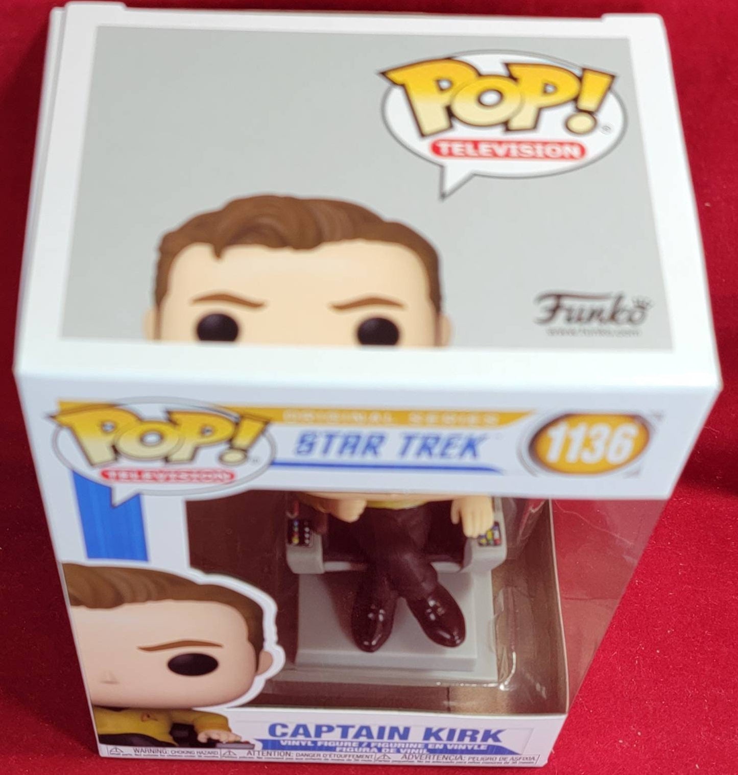 Captain kirk funko # 1136 (nib)