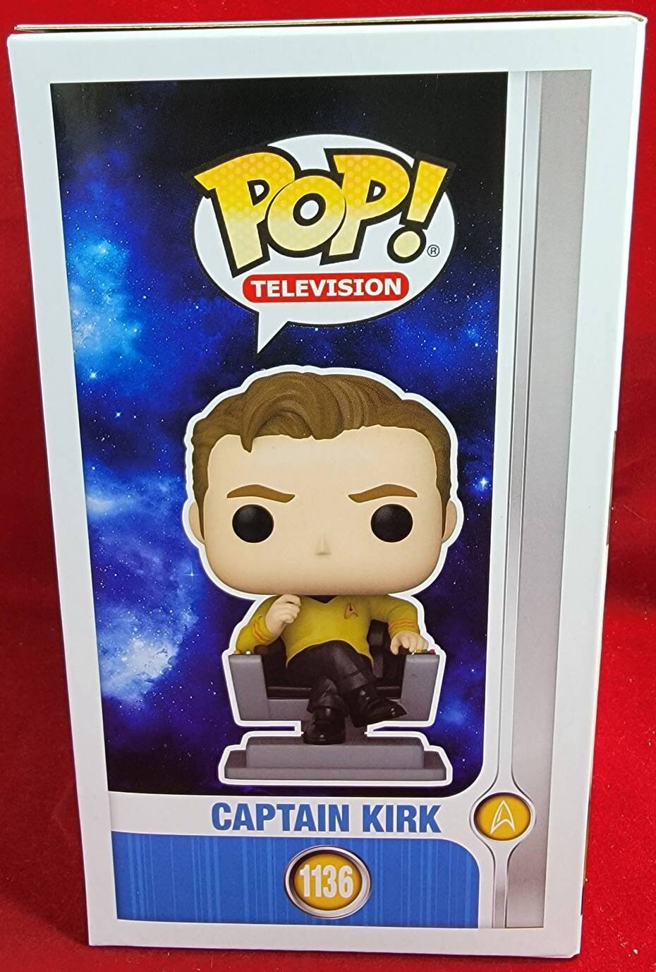 Captain kirk funko # 1136 (nib)