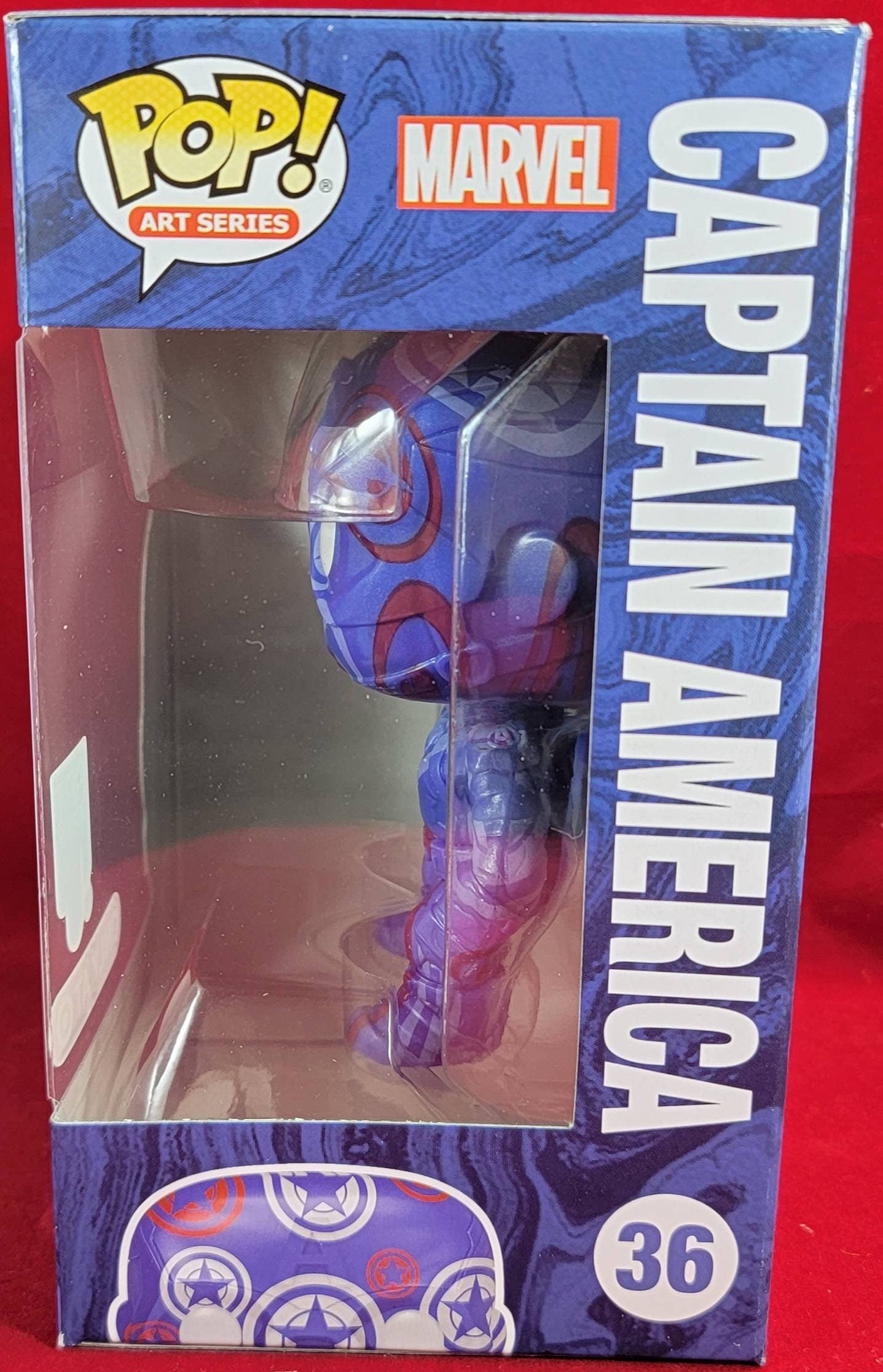 Captain America target exclusive art series Funko pop # 36 (nib)