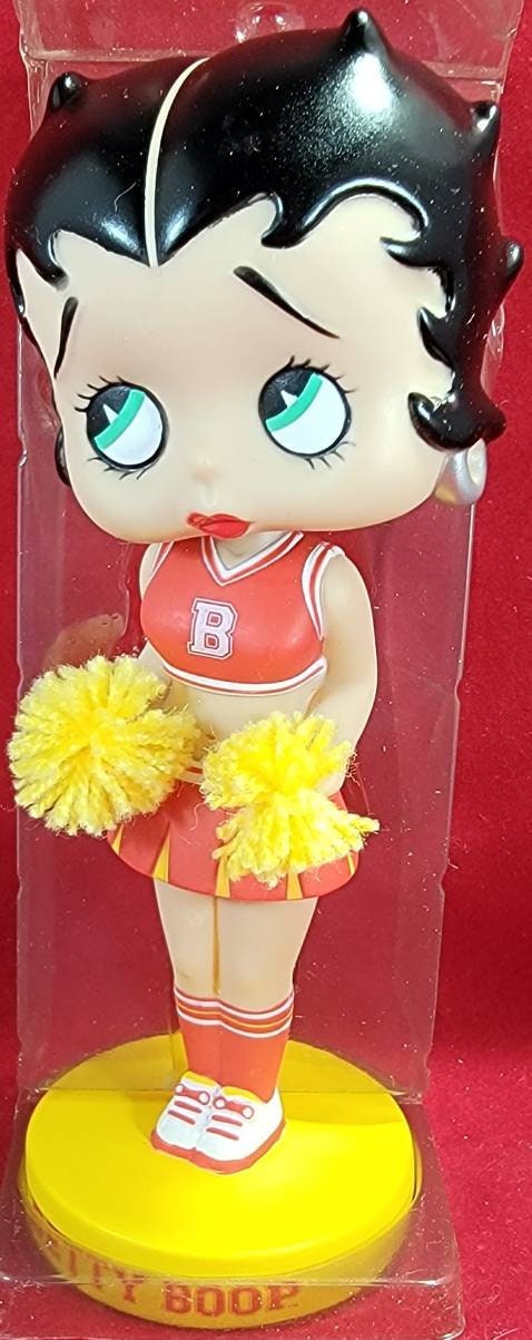 Cheerleader Betty boop wacky wobbler (nib)