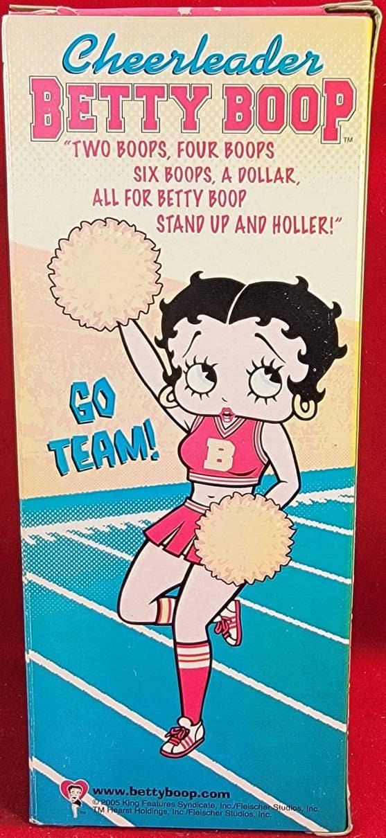 Cheerleader Betty boop wacky wobbler (nib)