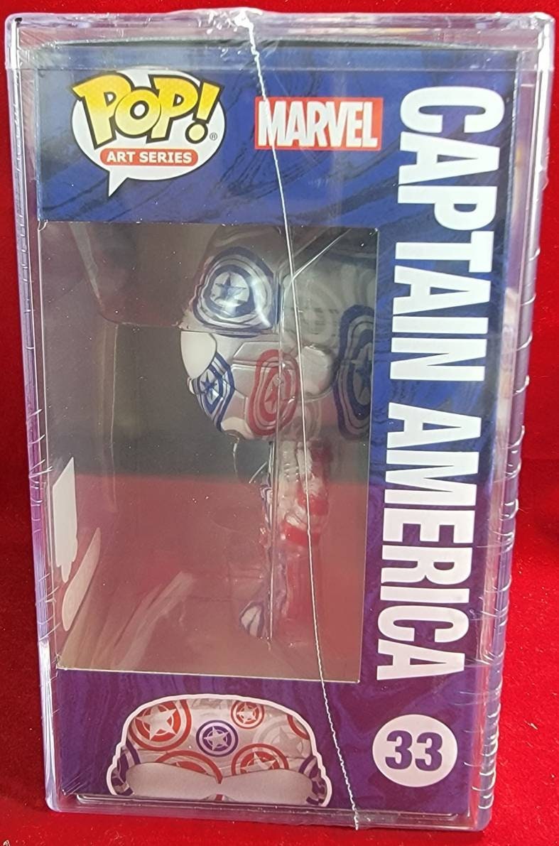 Captain America target exclusive art series Funko pop # 33 (nib)