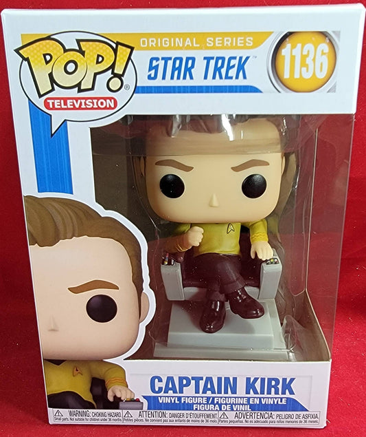 Captain kirk funko # 1136 (nib)