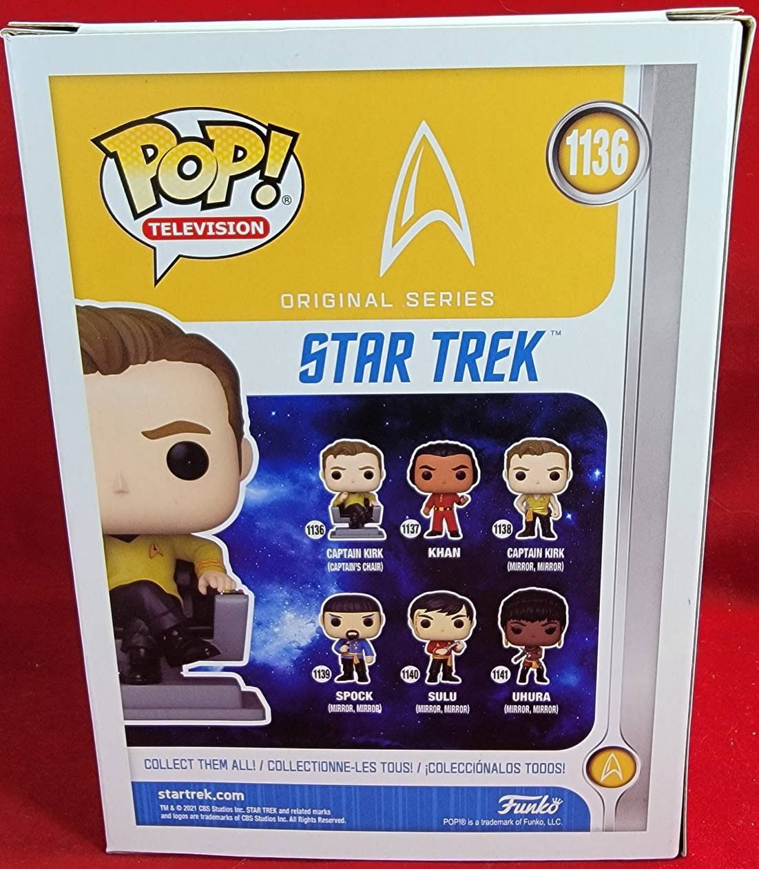 Captain kirk funko # 1136 (nib)