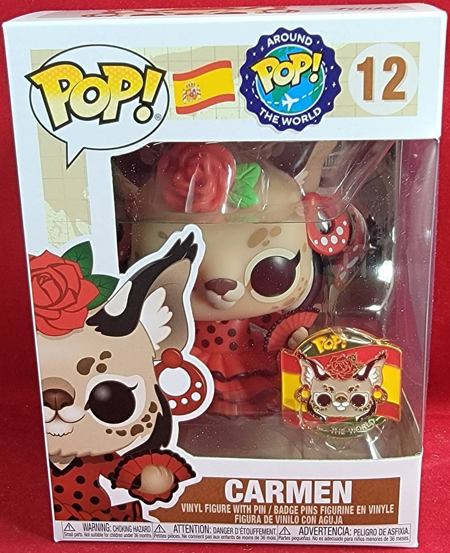 carmen funko exclusive # 12 (nib)