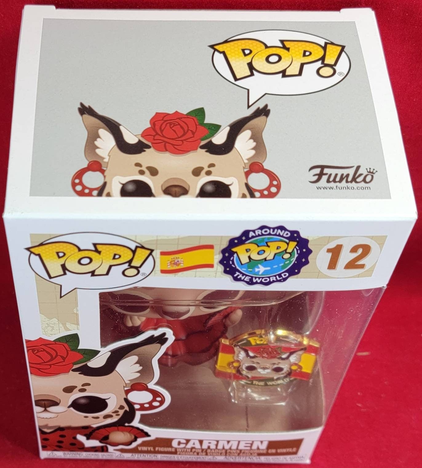 carmen funko exclusive # 12 (nib)