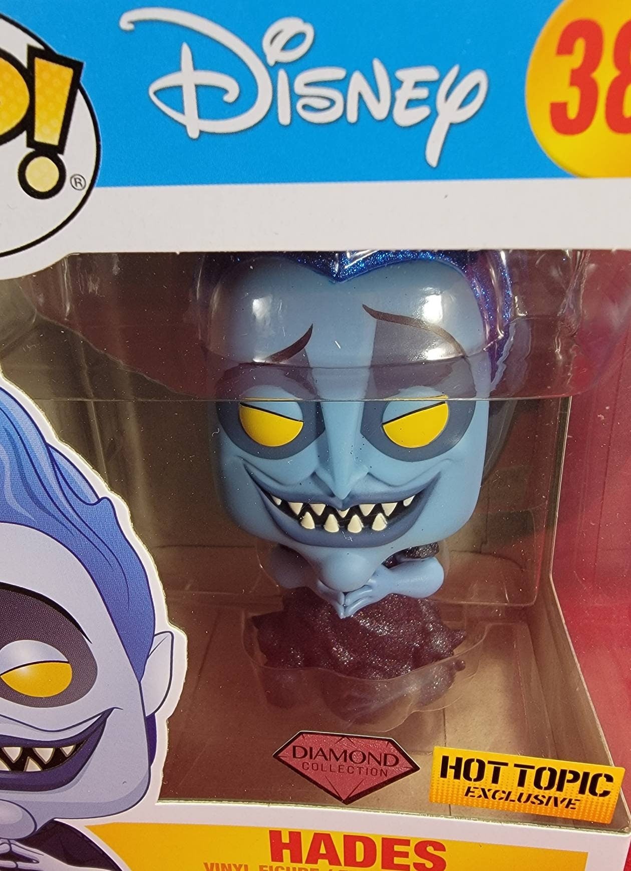 hades hot topic diamond exclusive funko # 381 (nib)