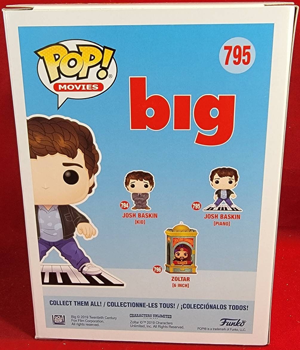 Josh Baskin funko # 795 (nib)