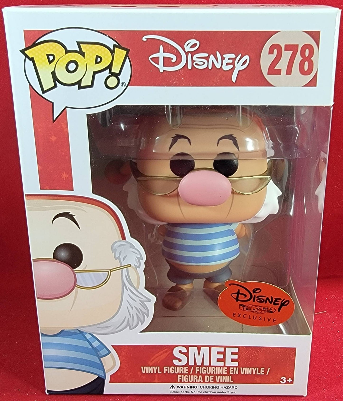 Funko Smee (Peter Pan) Disney Exclusive  #278 (nib)