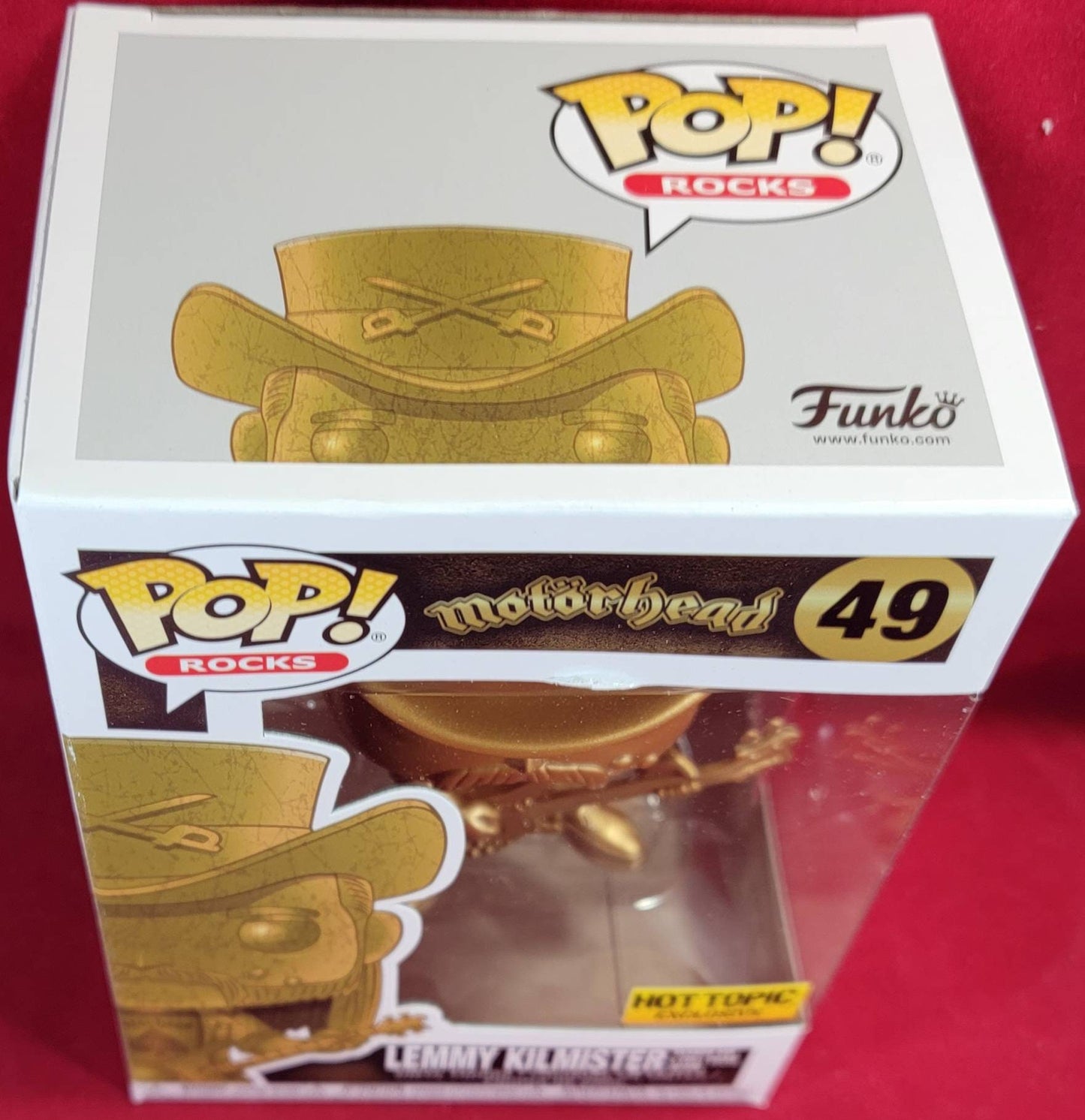 Hot topic exclusive lemmy kilmister funko # 49 (nib)