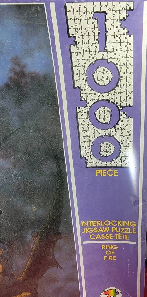 Ring of fire 1000 piece jigsaw puzzle (nib)