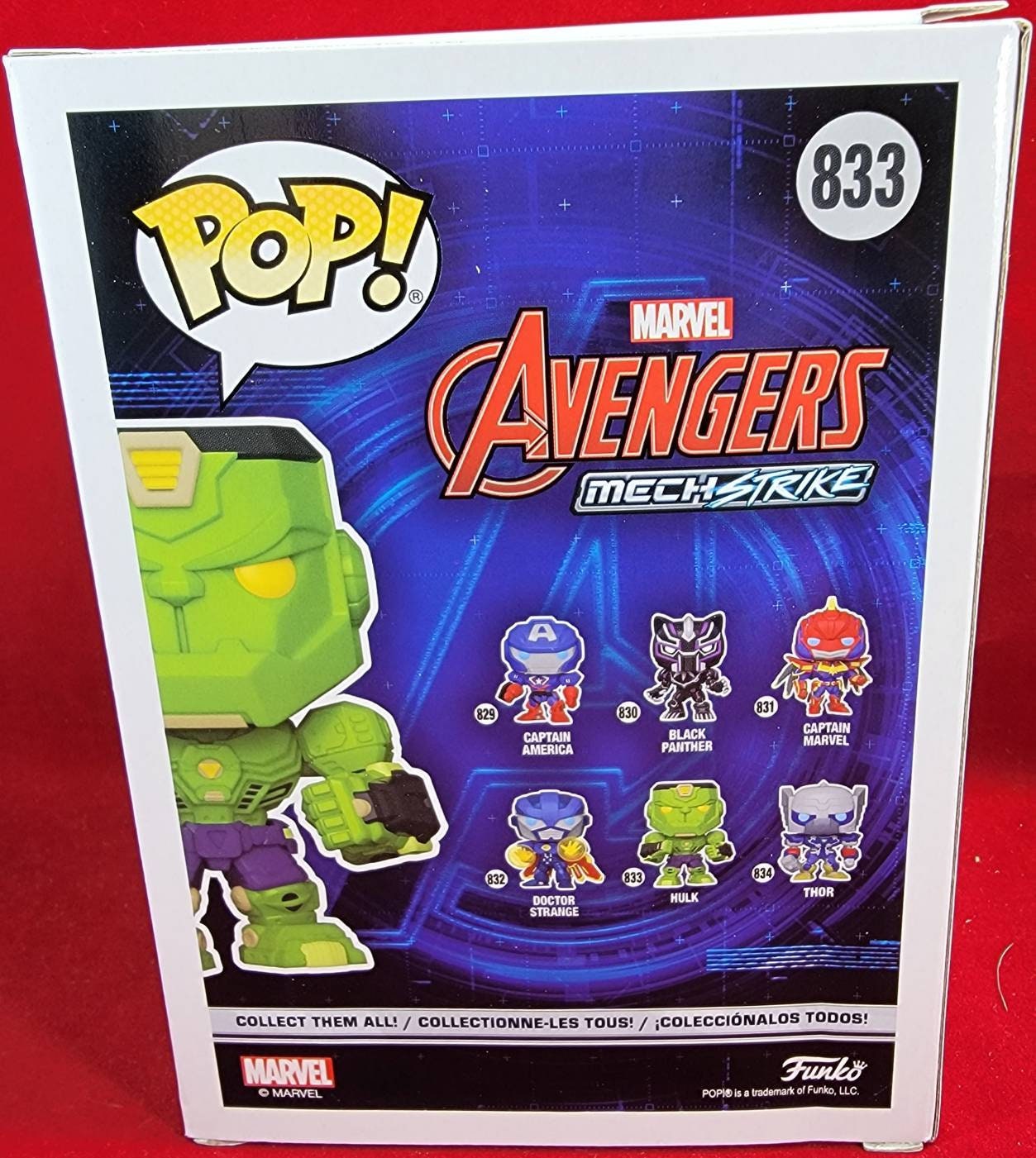 Hulk funko exclusive # 833 (nib)