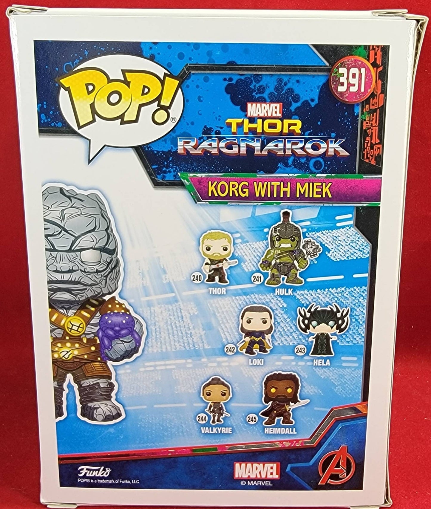 Korg with miek funko # 391 (nib)