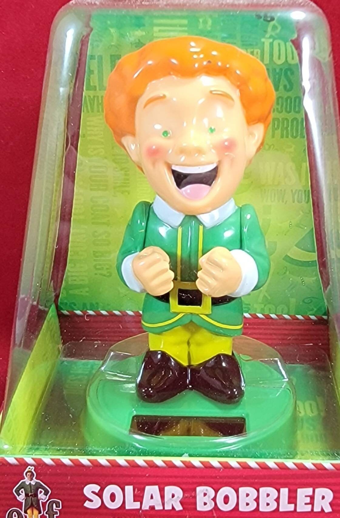 Elf christmas solar bobbler from 2020 (nib)