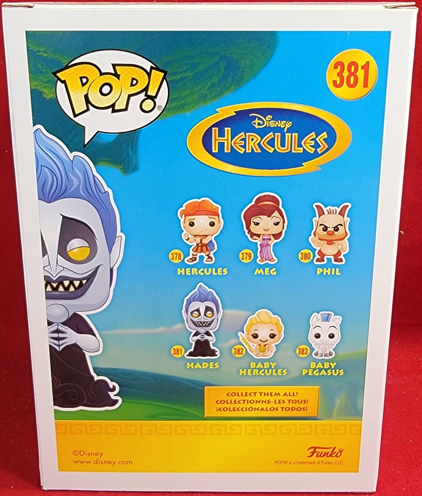 hades hot topic diamond exclusive funko # 381 (nib)