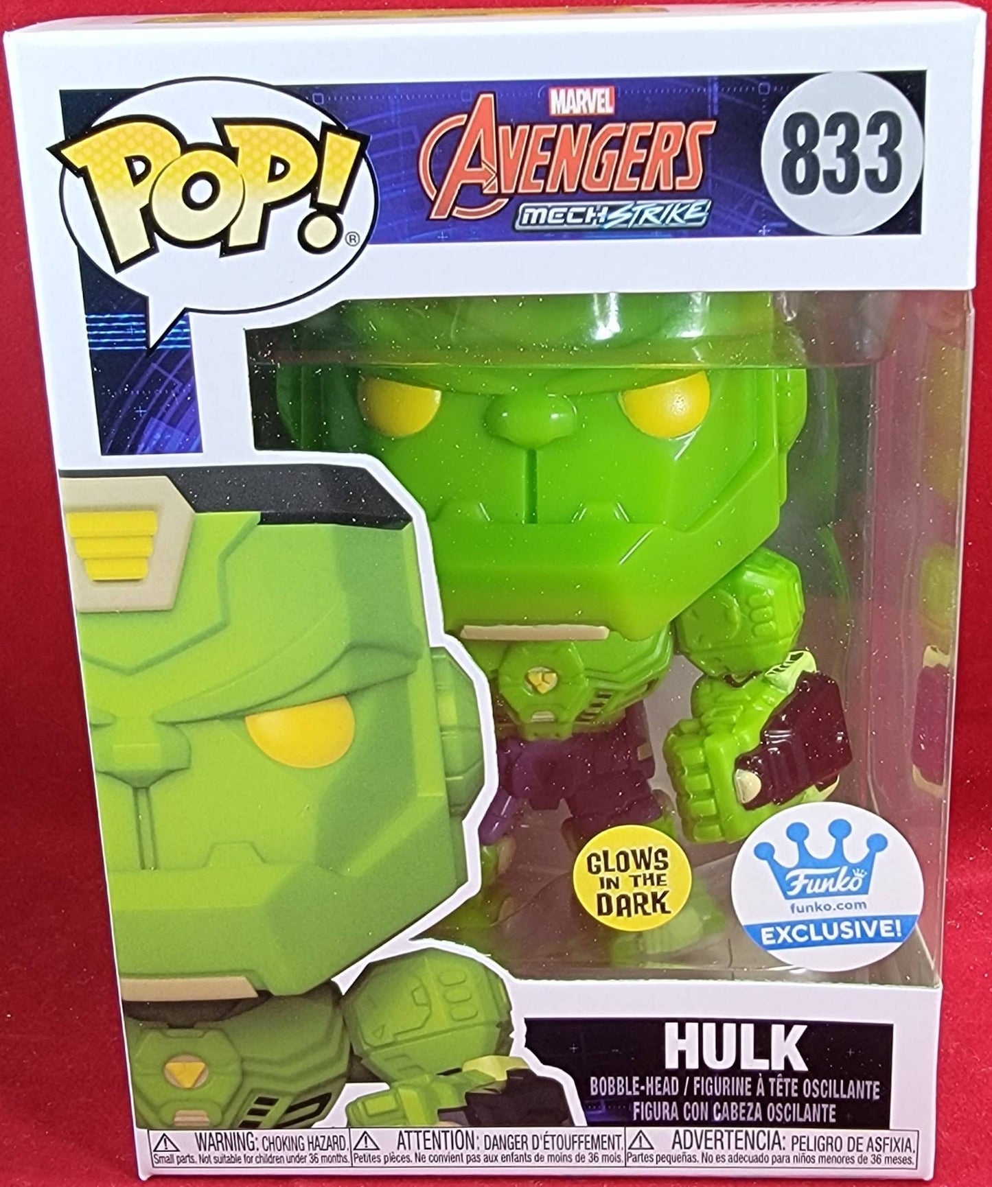 Hulk funko exclusive # 833 (nib)