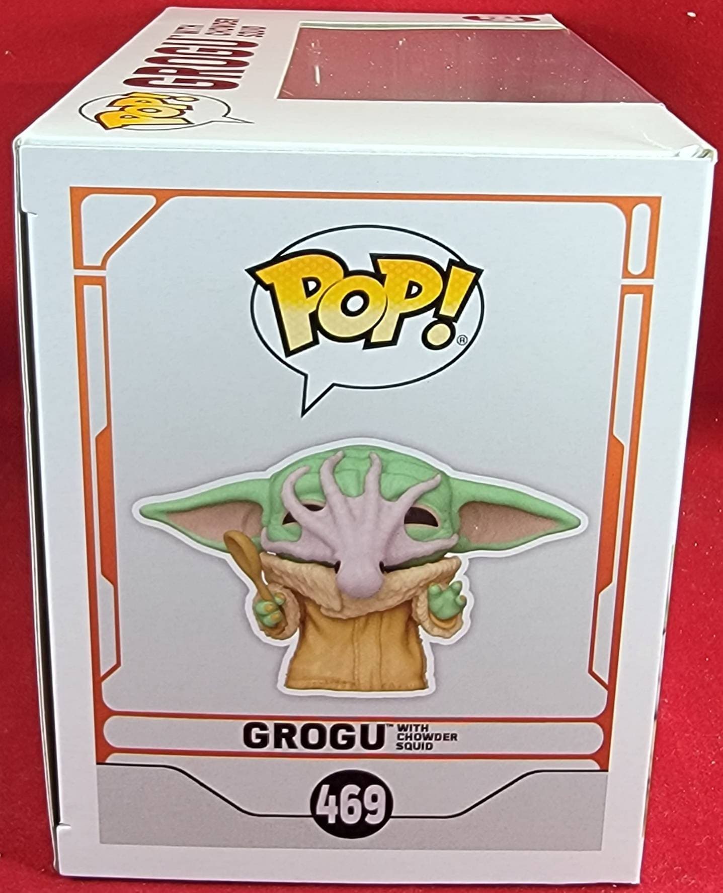 Grogu with squid target exclusive funko # 469 (nib)
