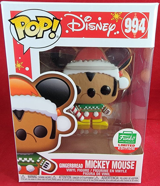 Gingerbread mickey mouse funko  # 994 (nib)