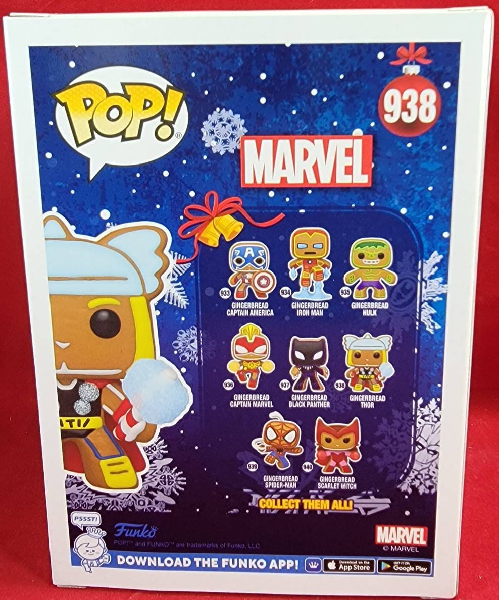 Gingerbread thor funko # 938 (nib)