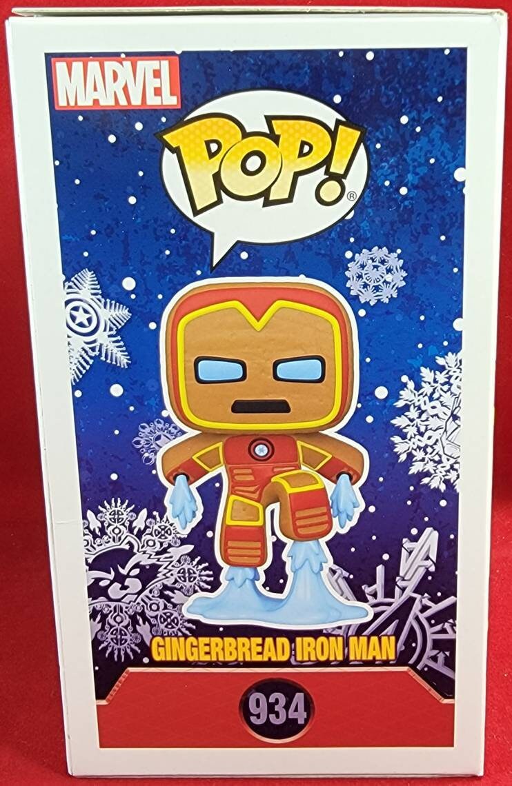 Gingerbread iron man funko # 934 (nib)