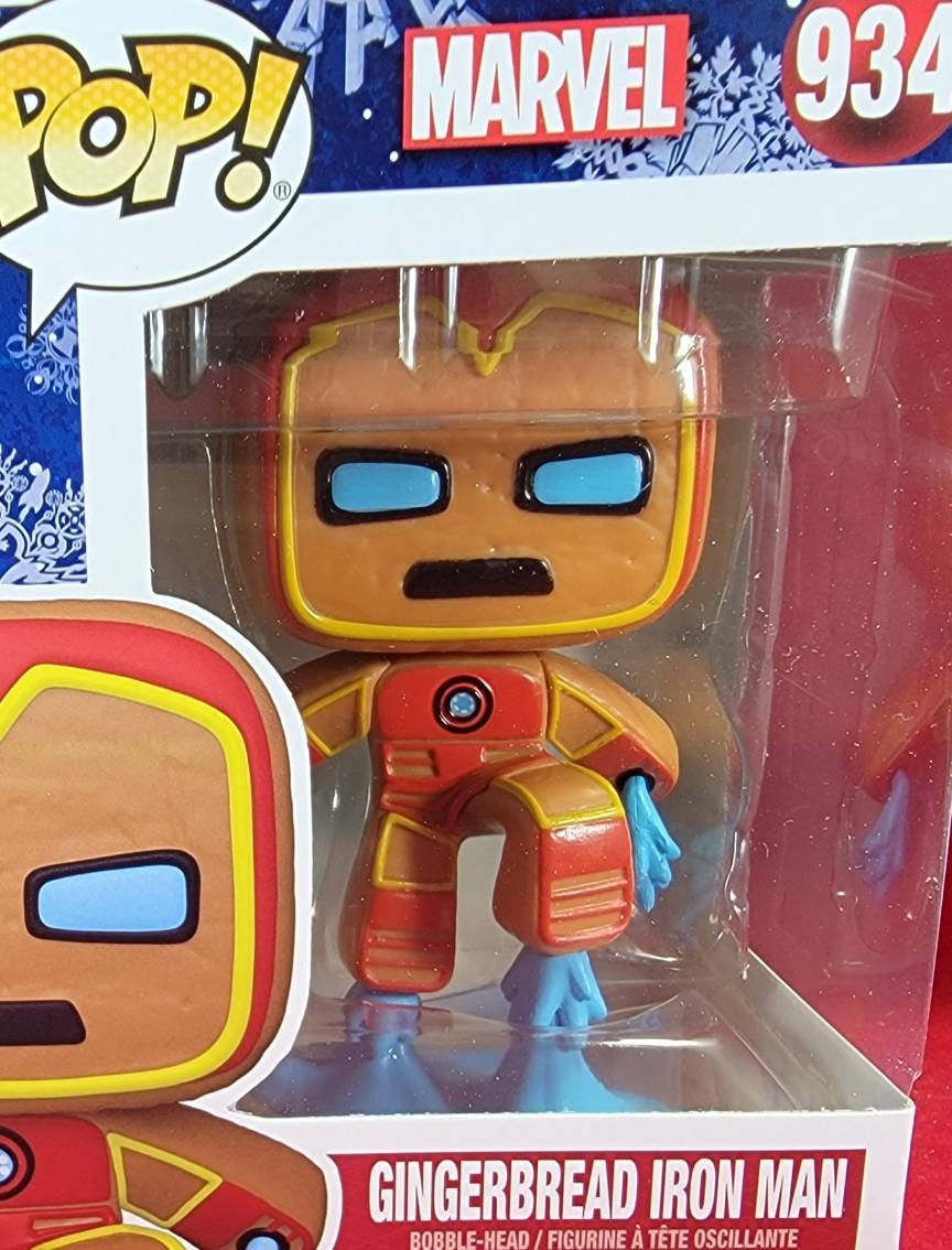 Gingerbread iron man funko # 934 (nib)