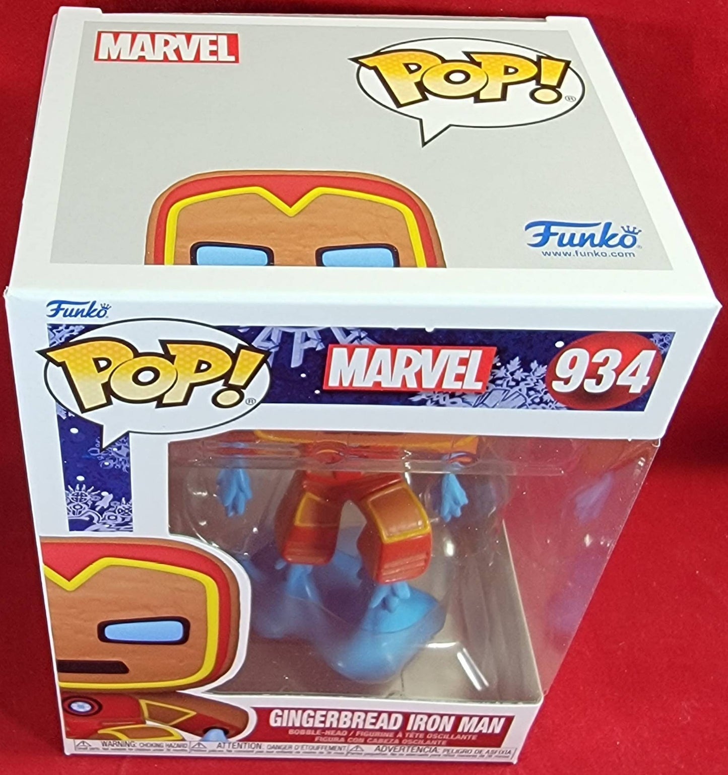 Gingerbread iron man funko # 934 (nib)