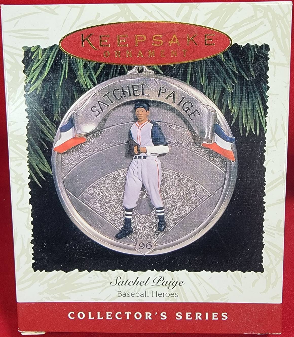 Brand new Satchel paige hallmark keepsake 1996 (nib)