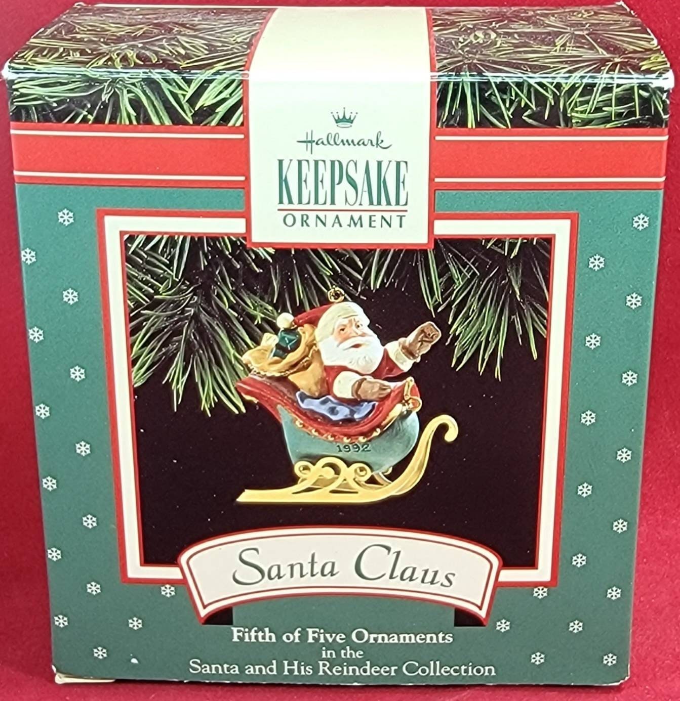 Brand new Santa Claus hallmark keepsake 1992 (nib)