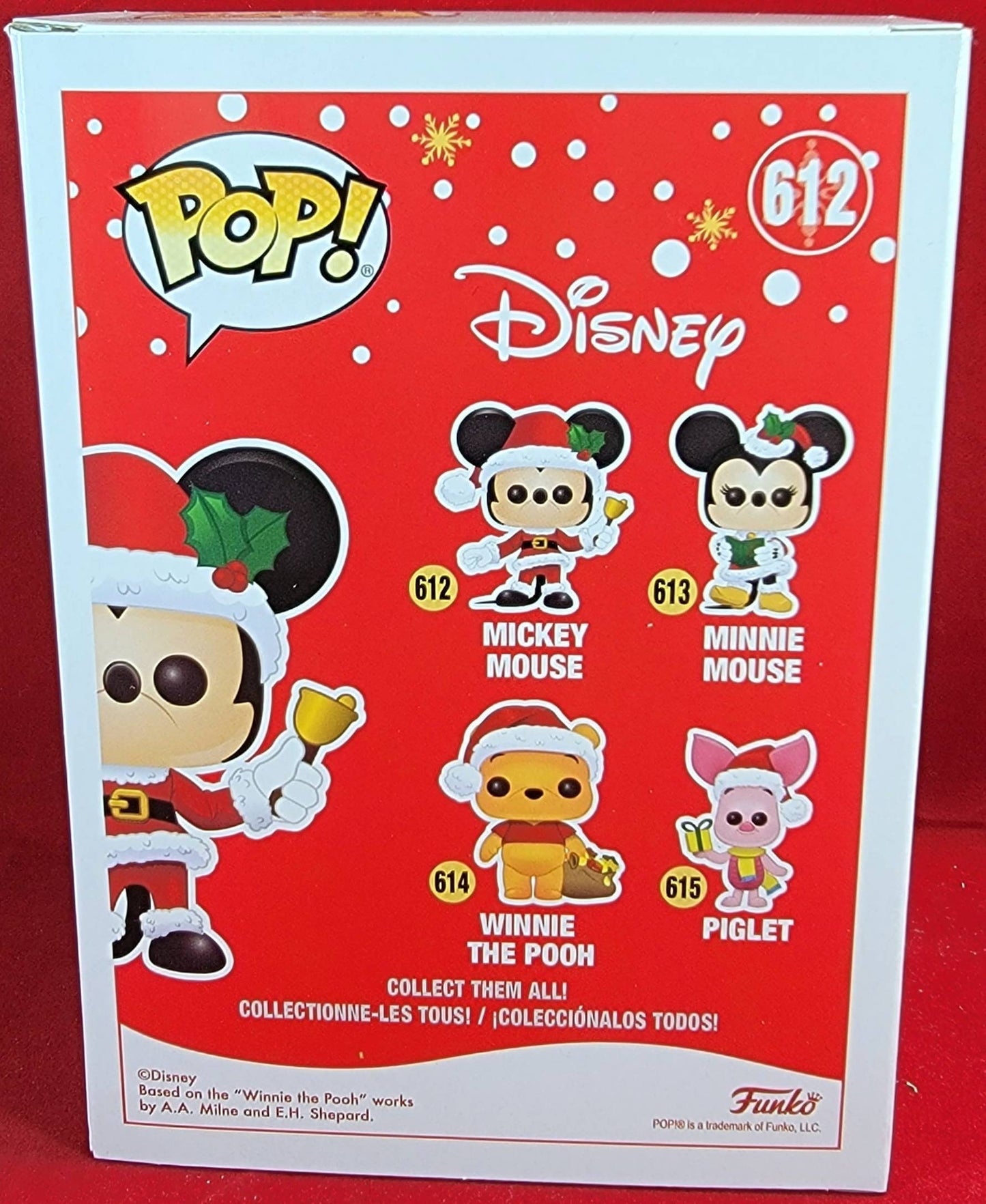 Holiday mickey funko  # 455 (nib)