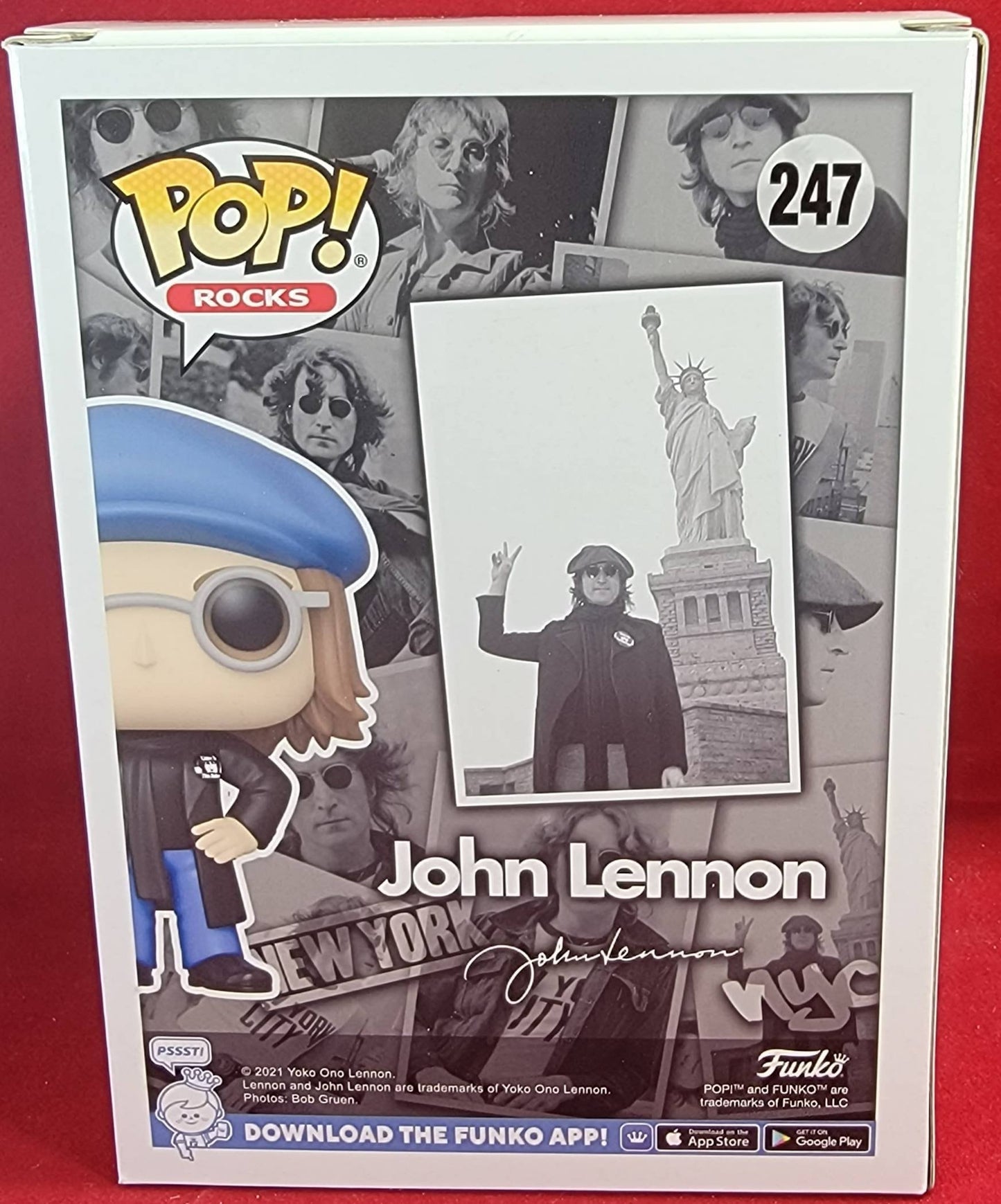 John Lennon funko exclusive # 247 (nib)