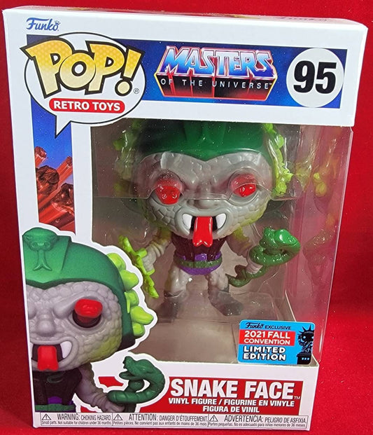 Snake face # 95 funko (nib)