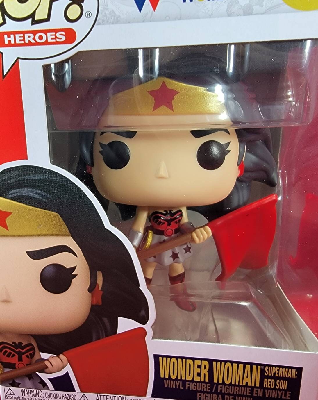 Wonder woman superman red son funko # 392 (nib)