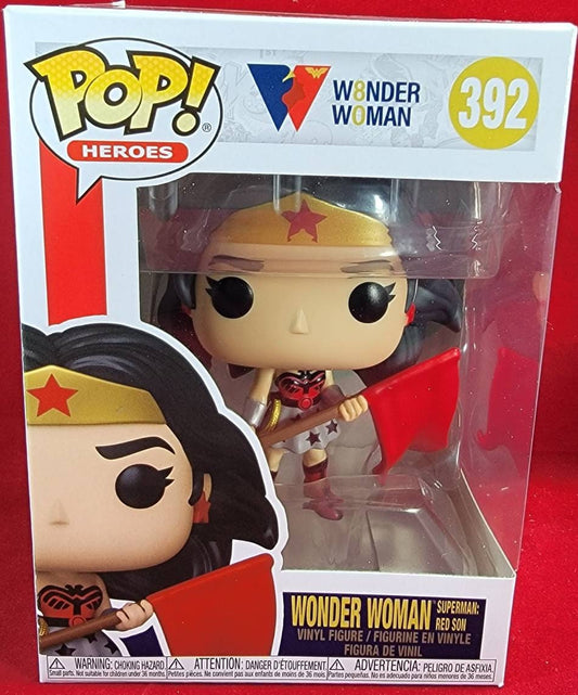 Wonder woman superman red son funko # 392 (nib)