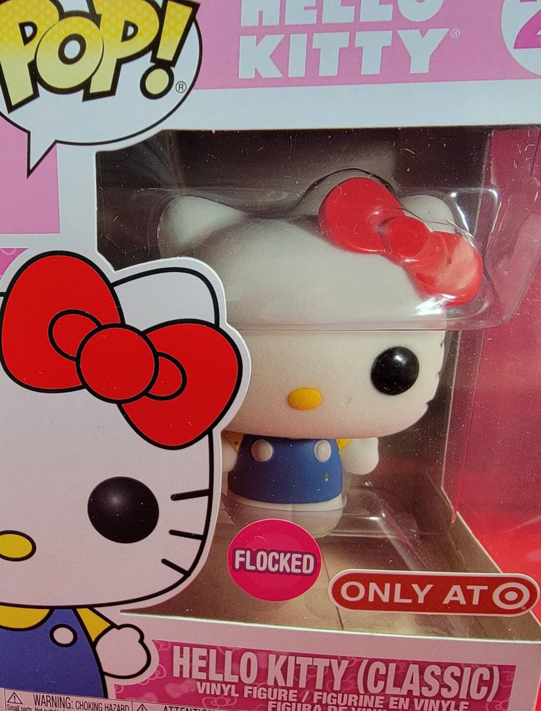 Hello Kitty flocked target exclusive 28 (nib)