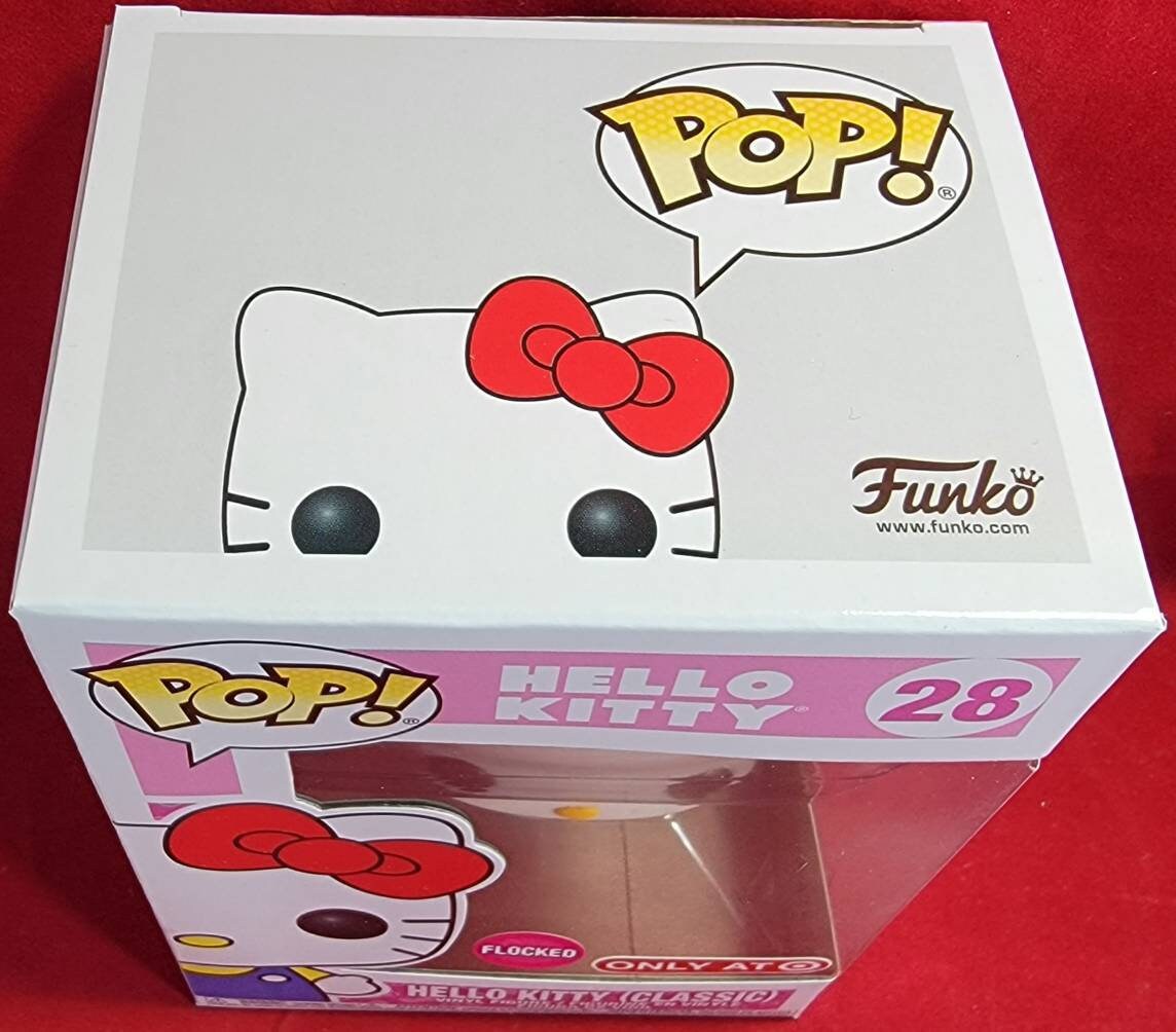 Hello Kitty flocked target exclusive 28 (nib)