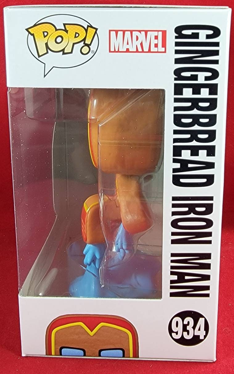 Gingerbread iron man funko # 934 (nib)