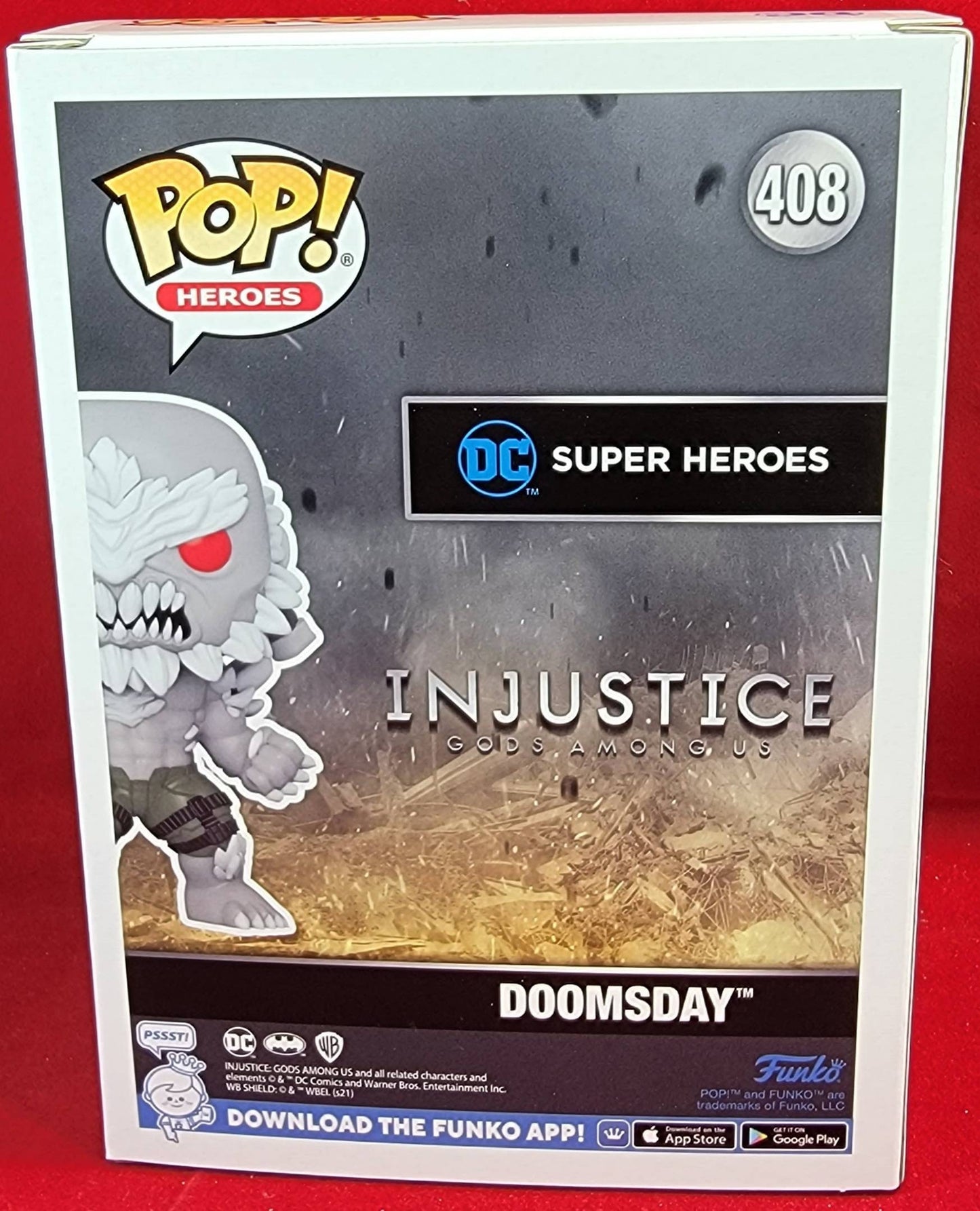 Doomsday Walgreens exclusive funko # 408 (nib)