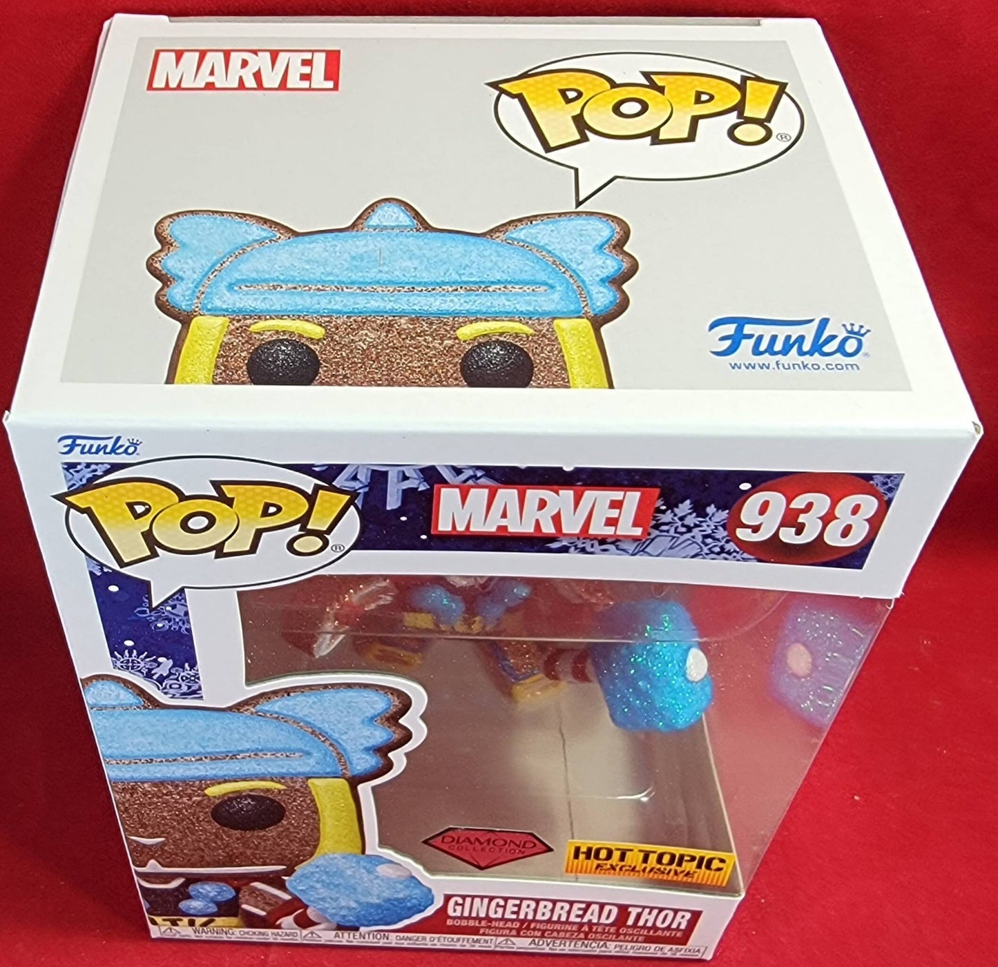 Gingerbread diamond thor funko # 938 (nib)