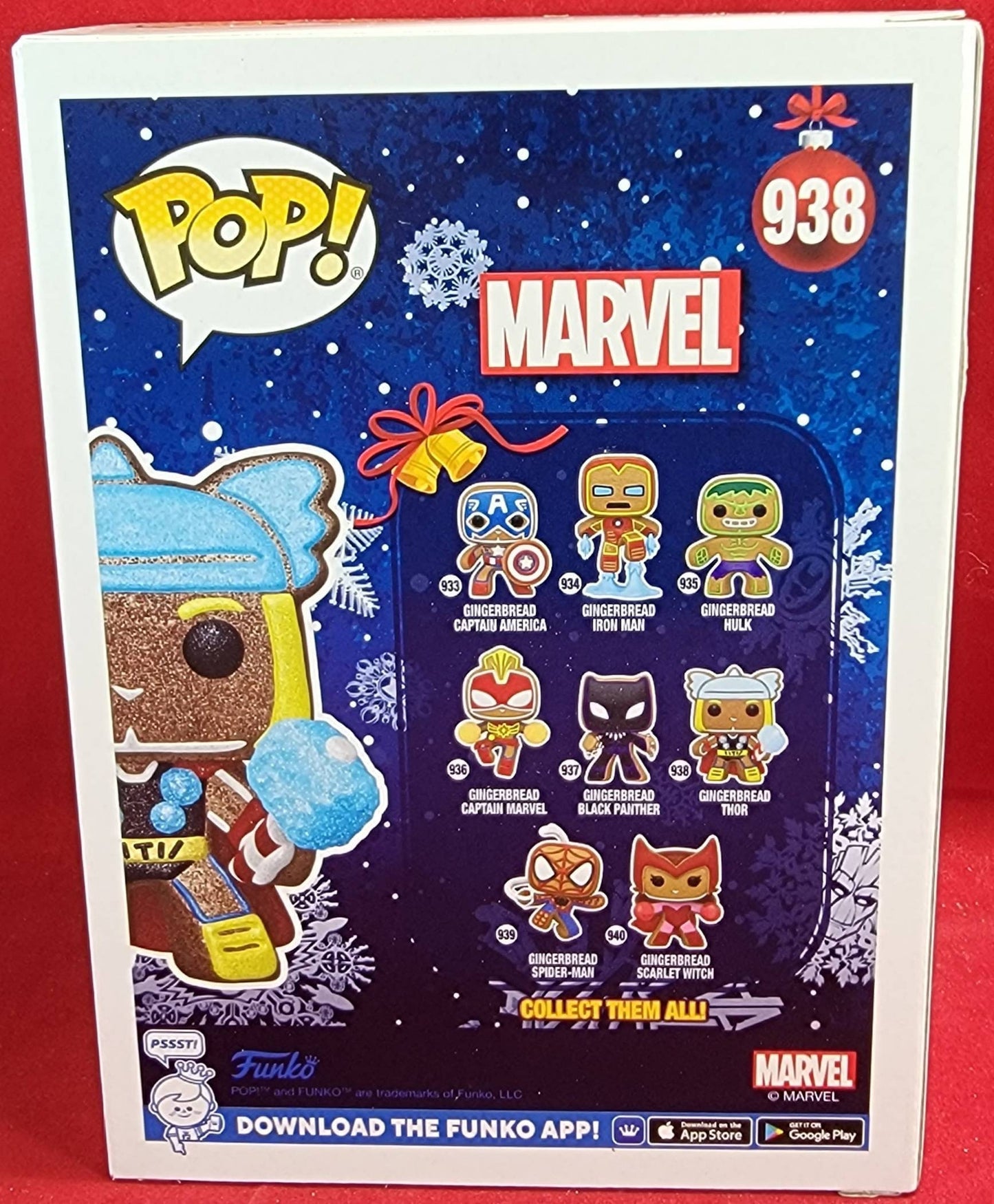 Gingerbread diamond thor funko # 938 (nib)