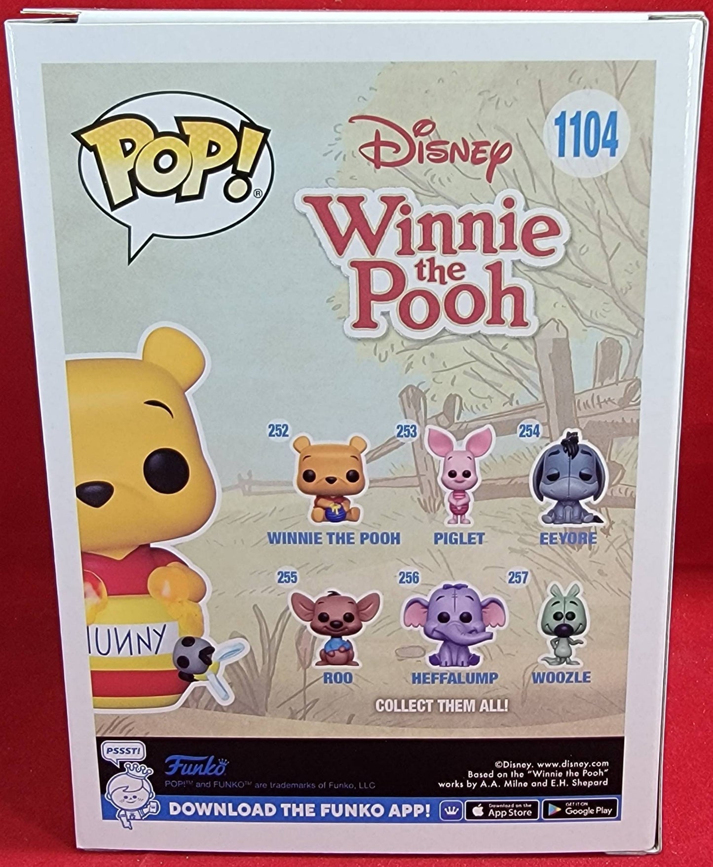 Winnie the pooh hot topic exclusive 1104 (nib)